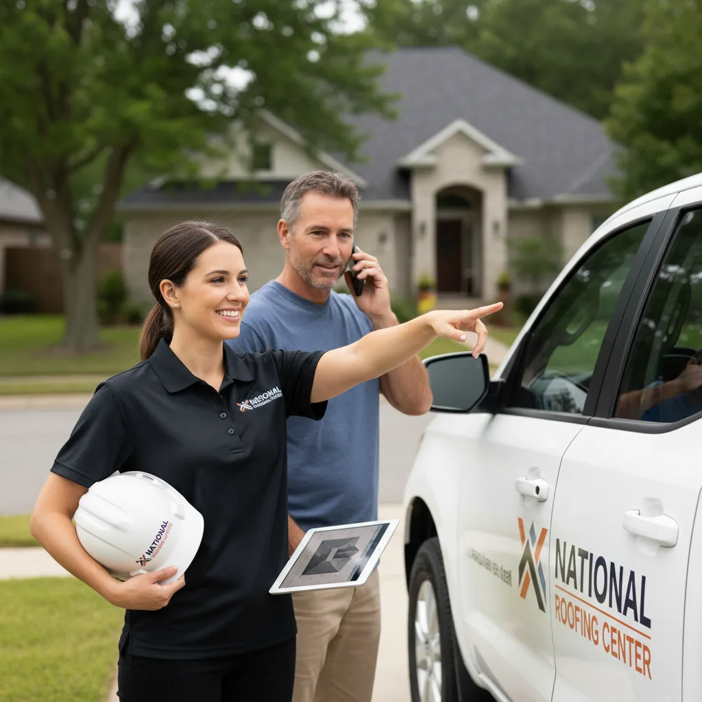 National Roofing Center customer support in Landing