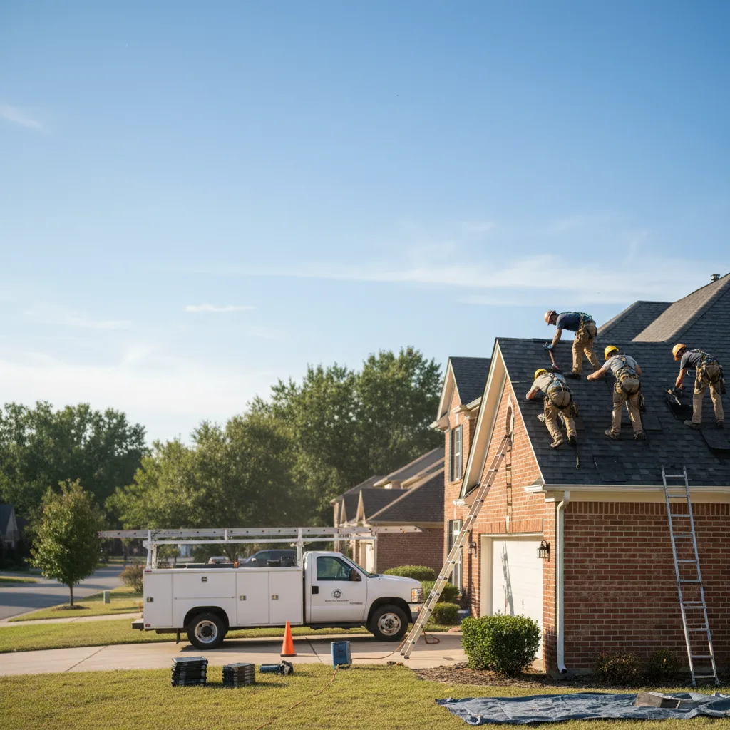Roof Repair in Landing